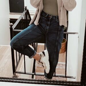 Lee x H&M High Rise Blue Women's Jeans